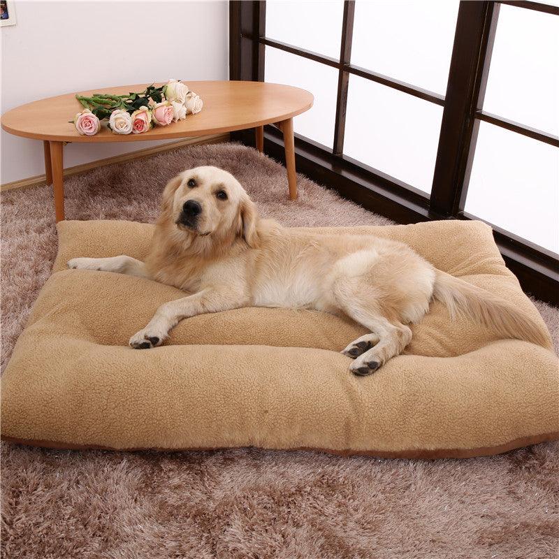 Large Washable Dog Bed with Removable Cushion