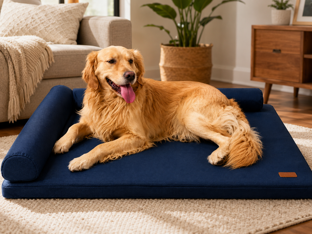Premium Waterproof Lounge Dog Bed