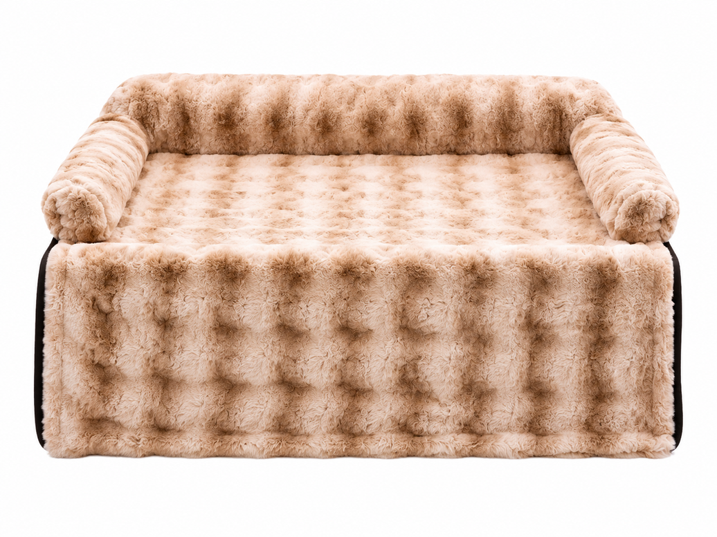 Luxury Orthopedic Plush Dog Sofa Bed