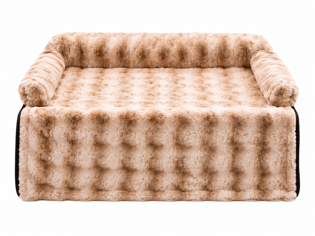 Luxury Orthopedic Plush Dog Sofa Bed