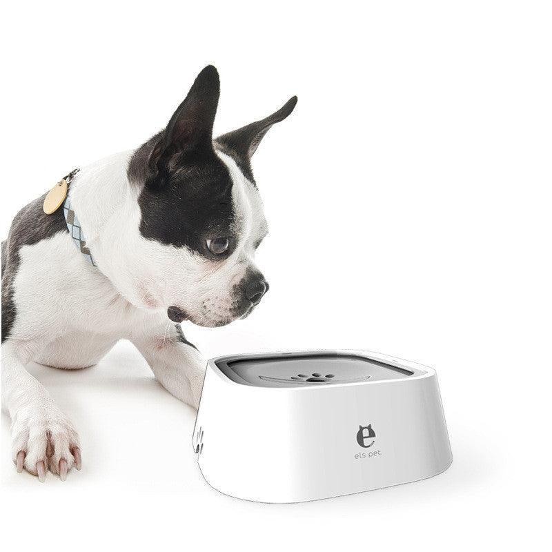 1.5L Anti-Spill Dog Water Bowl – Slow Drinking & Wet-Mouth Control