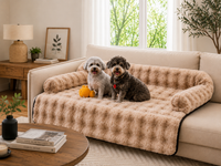 Luxury Orthopedic Plush Dog Sofa Bed