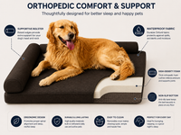 Premium Waterproof Lounge Dog Bed