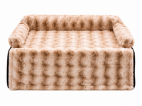 Luxury Orthopedic Plush Dog Sofa Bed