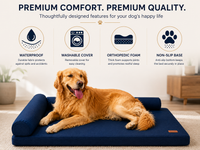 Premium Waterproof Lounge Dog Bed